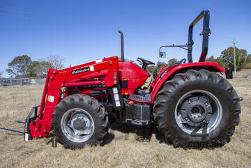 Mahindra 7580 4WD with Front End Loader
