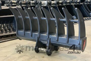 STICK RAKE 1150MM WIDE TO SUIT 2.8 TO 3 TO 3.5 TON EXCAVATOR CAT