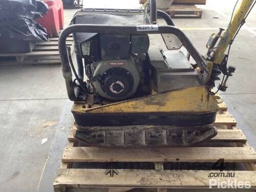 Wacker Neuson DPU 4045Y 356kg Reversible Plate Compactor Powered By Yanmar Diesel Engine. Items Have