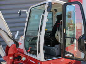 Takeuchi TB260 Excavator Track Backhoe - picture2' - Click to enlarge