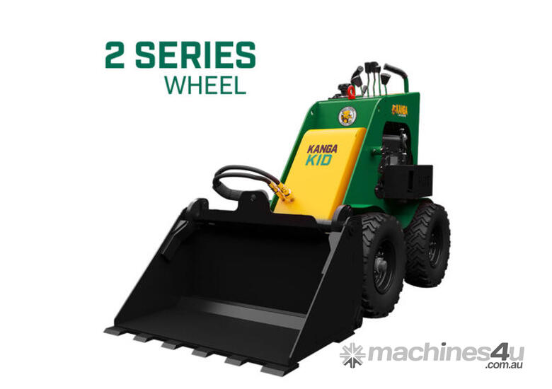 caption Kanga 2 Series Wheel KK216V Multi-Task Compact Skid Steer Loader