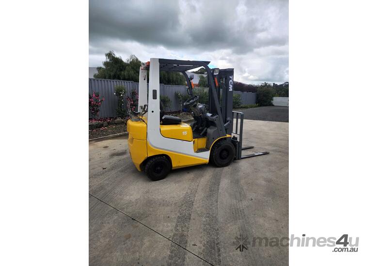 Used 2002 tcm TCM Forklift 1 5T Container Mast Low Hours Counterbalance ...