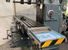 Pacific FU5-LA Universal Milling Machine 2000mm x 400mm table with accessories - picture0' - Click to enlarge