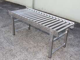 Stainless Steel Roller Conveyor - picture1' - Click to enlarge