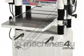 T-20S Thicknesser - Spiral Head Cutter 508 x 200mm (W x H) Material Capacity Includes Spiral Cutter