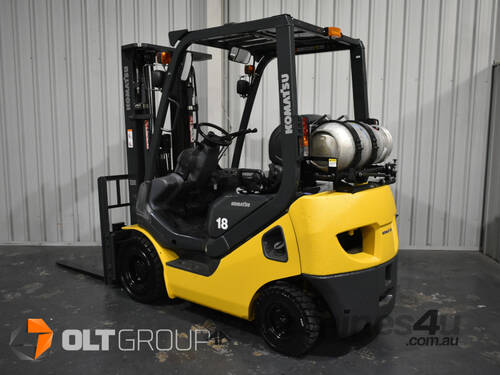 Used 2017 komatsu Komatsu FG18HT-21 1 8 Tonne LPG Forklift For Sale 4 5m  Container Mast LOW HOURS Counterbalance Forklifts in , - Listed on  Machines4u