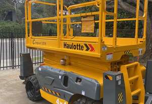 2011 Haulotte Compact 10DX - Used 4WD Diesel Scissor Lift, 2613 Hours