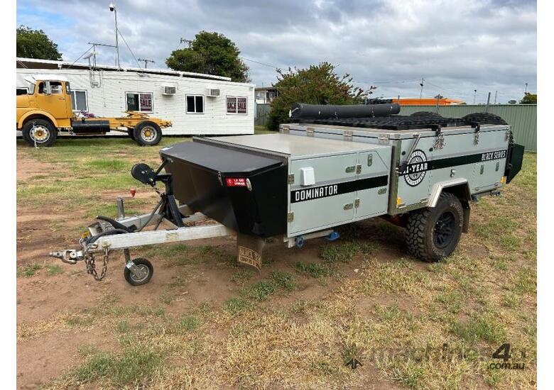 Buy Used 2018 GIC BLACK SERIES 2018 GIC BLACK SERIES DOMINATOR CAMPER TRAILER Caravans in