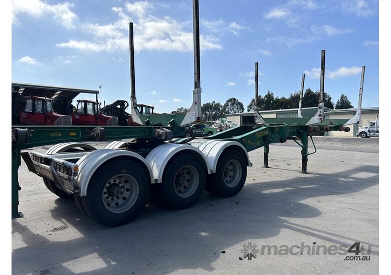 Buy Used 2013 kennedy 2013 Kennedy Tri-Axle Drop Deck Skel Folding ...