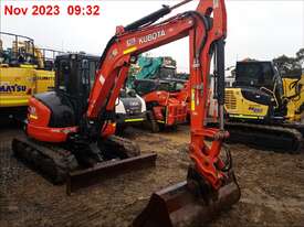FOCUS MACHINERY - 2020 KUBOTA U55 EXCAVATOR WITH CABIN 5.5T - picture0' - Click to enlarge
