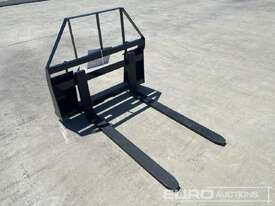 Unused Mower King Forks to suit Skisteer Loader - picture0' - Click to enlarge