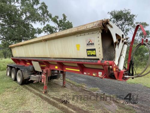 2014 AZMEB TRI AXLE FLEX BOWL SIDE TIPPER 