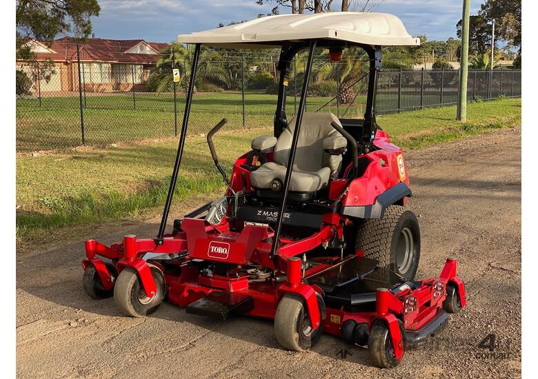caption Toro ZMaster Zero Turn Lawn Equipment