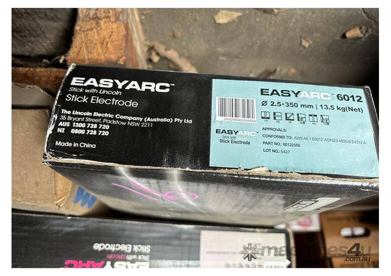 Used GENERAL PURPOSE ELECTRODES VARIOUS TYPES AND SIZES GENERAL