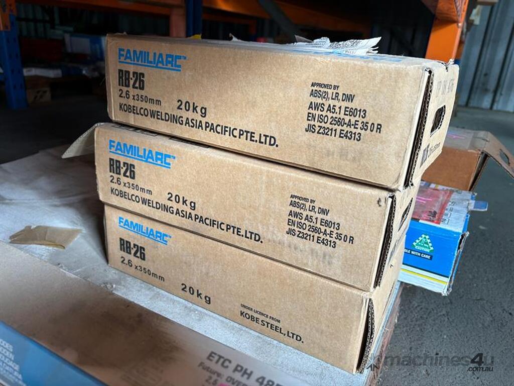Used GENERAL PURPOSE ELECTRODES VARIOUS TYPES AND SIZES GENERAL