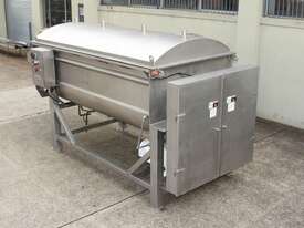 Stainless Steel Jacketed Twin Rotor Ribbon Blender - picture0' - Click to enlarge