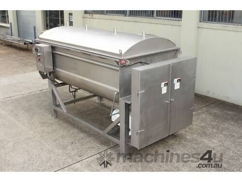 Stainless Steel Jacketed Twin Rotor Ribbon Blender