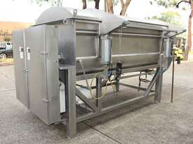 Stainless Steel Jacketed Twin Rotor Ribbon Blender - picture1' - Click to enlarge