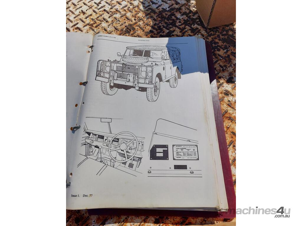 Buy Used land rover LAND ROVER Series 3 Manual Truck and Vehicle