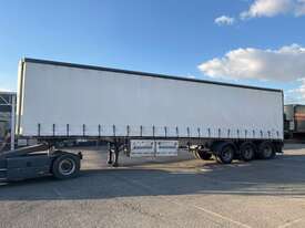 2009 Krueger ST-3-38 Tri Axle Flat Top Curtainside B Trailer - picture1' - Click to enlarge
