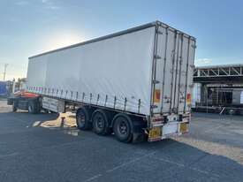 2009 Krueger ST-3-38 Tri Axle Flat Top Curtainside B Trailer - picture2' - Click to enlarge