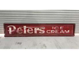 PETERS ICE-CREAM SIGN  - picture0' - Click to enlarge