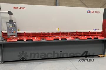 CNC-TECH Hydraulic Guillotine 4m x 6mm *IN STOCK*