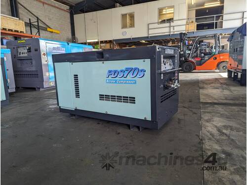 70 CFM 110PSI AIRMAN JAPAN COMPRESSOR , VERY GOOD CONDITION , SERVICED AND TESTED 