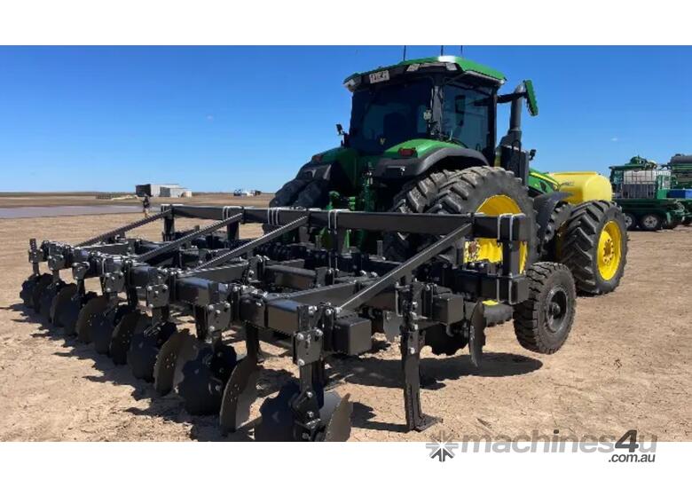 caption Ex-Demo Model Opportunity: 6 Row Warrior Disc Ripper! Ready for Inspection!