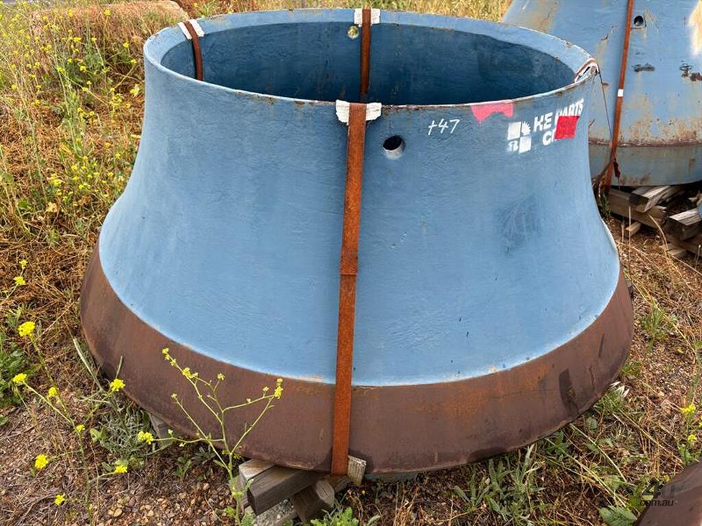 Used METAL CONE FOR CRUSHING UNIT METAL CONE FOR CRUSHING UNIT in