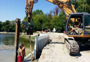 6kgm Vibratory Hammer for 25t+ Excavator Mounted