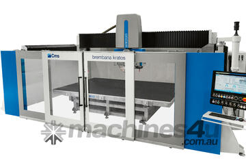 CMS BREMBANA KRATOS - 5-axis CNC Bridgesaw for Jumbo Slabs!