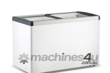 Thermaster 396L Chest Freezer with Flat Glass Sliding Lids - WD396G