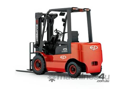 EP Electric Forklift – 2.5T, 4800-6000mm Lift, 80V Li-ion Battery, Compact & Efficient