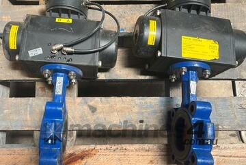 3 Inch Actuated Butterfly Valve with AVID