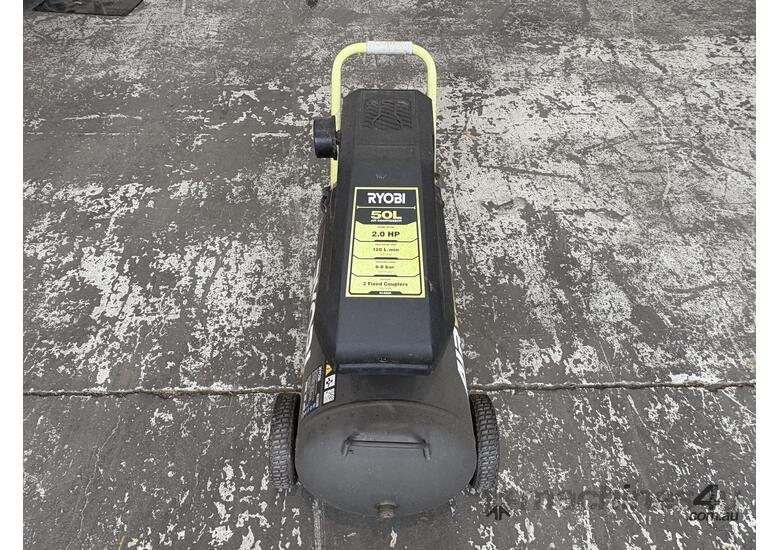 caption Ryobi 2HP Air Compressor (Council Asset)
