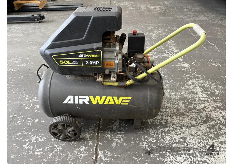 caption Ryobi 2HP Air Compressor (Council Asset)