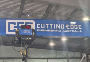 New 1-25Tonne Single girder Overhead Cranes