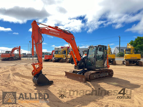 caption 2018 Hitachi ZX85USB-5A Hydraulic Excavator 8T + GP Bucket!