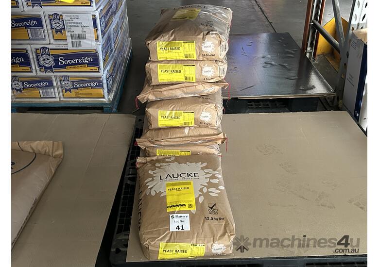 caption Approx 7x Laucke 12.5kg Yeast Raised Donut Mix