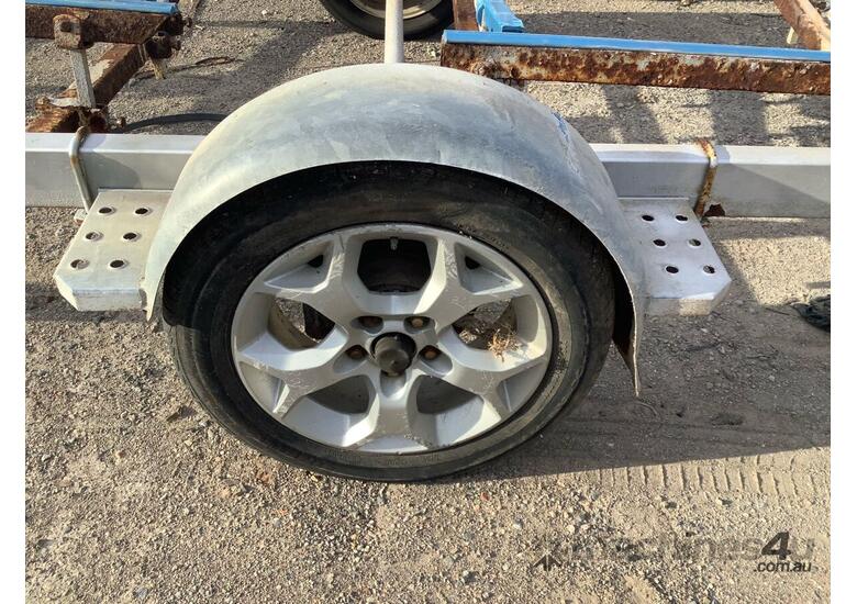 caption Unbranded Single Axle Boat Trailer