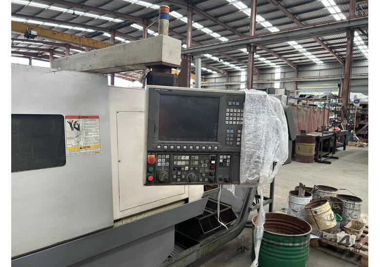 caption Slant bed lathe