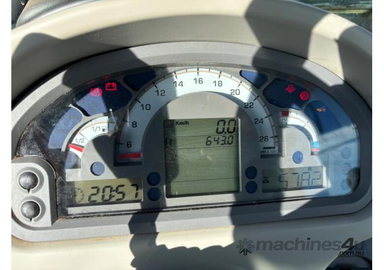 2021 DEUTZ FAHR 5125G TRACTOR, AGROLIFT 3840 FEL WITH 4 IN 1 BUCKET, 645 HRS.