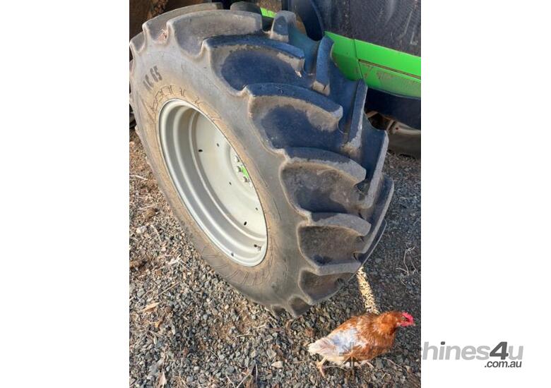 2021 DEUTZ FAHR 5125G TRACTOR, AGROLIFT 3840 FEL WITH 4 IN 1 BUCKET, 645 HRS.