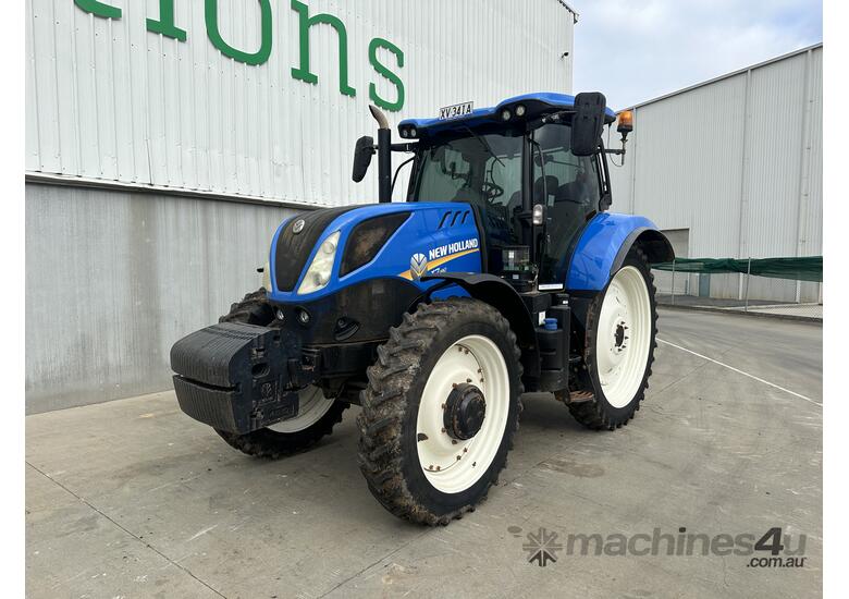 caption 2019 New Holland T7.190 FWA Tractor