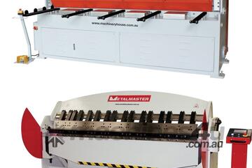 Metalmaster Hydraulic Guiiotine and Panbrake Package