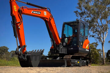 Develon DX50Z Tracked-Excav Excavator Develon DX50Z Tracked-Excav Excavator