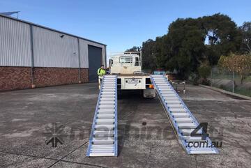 3.9m - 8Tonne Heavy Duty Steel Track,Rubber Pads on steel,Rubber Track & Rubber Tyre Machinery Loadi