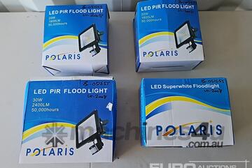 Unused Polaris 20W LED PIR Floodlight (4 of)