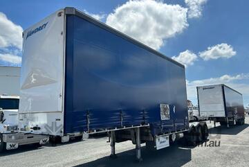 2023 Vawdrey VB S3 Tri Axle Drop Deck Curtainsider A/B Combination